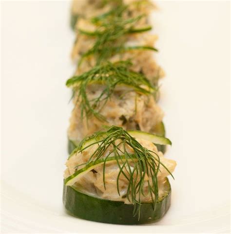 Michael DiBianca's peekytoe crab salad with fennel fronds and cucumber ...