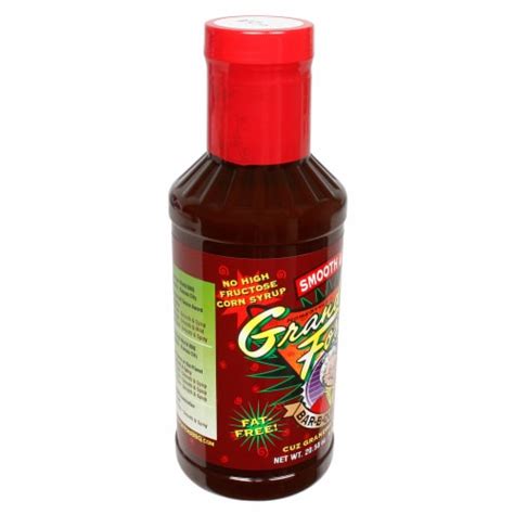 Grandma Foster's Homestyle Smooth and Spicy Bar-B-Que Sauce Gluten Free ...