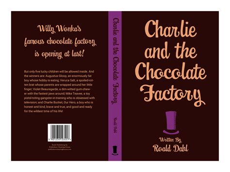 "Charlie and the Chocolate Factory" Book Cover Spread by Mark ...