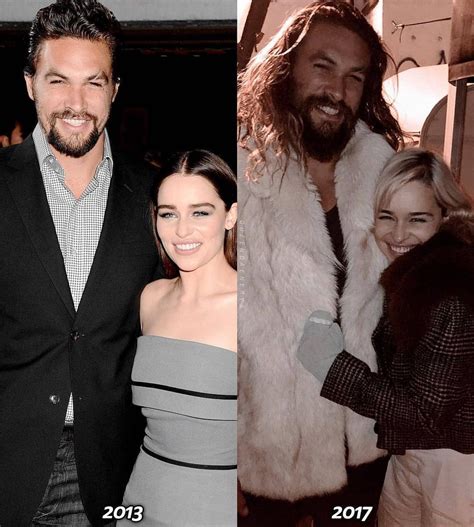 Emilia Clarke Jason Momoa