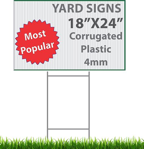 Yard Sign printing in Boston | A Full Service Printing Company in Boston