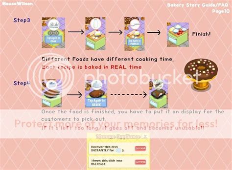 Bakery Story Game Guide