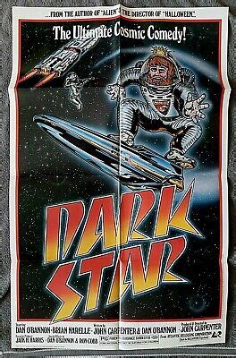 Dark Star Movie Poster SCI-FI John Carpenter DAN O'BANNON Brian Narelle ...