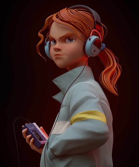 Fan Art : Max Stranger things 4 - ZBrushCentral