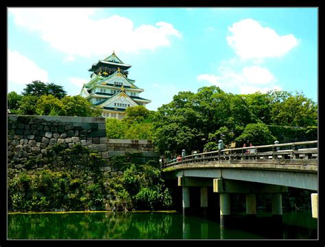 Osaka castle by mistymoonlight on DeviantArt