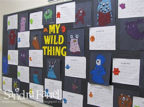 Wild Things!!! - savvy teaching tips