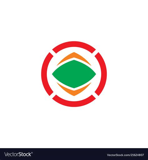 Abstract circle business logo Royalty Free Vector Image