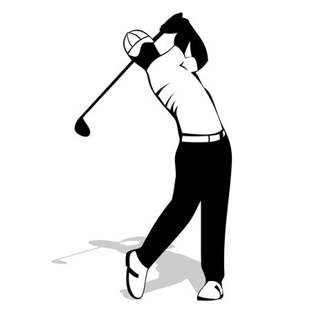 Black And White Golf Photos Clipart | Free download on ClipArtMag