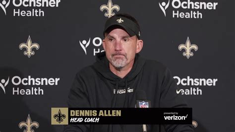 Dennis Allen recaps win vs. Philadelphia | Eagles vs. Saints 2022 Week ...