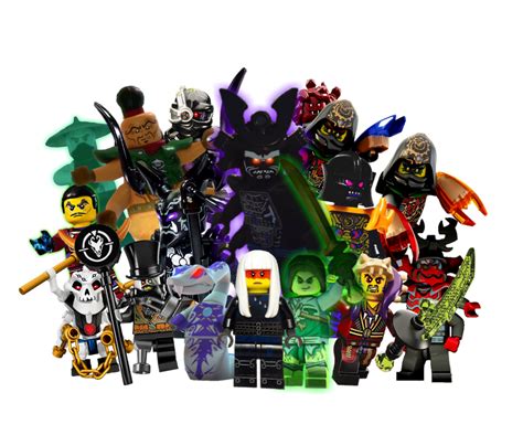 All Ninjago Villains (Whose your favorite?) by CrossoverKing16 on ...