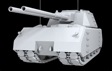 german tanks maus 3d model