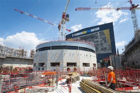 ITER project construction site, France - Stock Image - C055/5379 - Science Photo Library