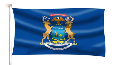 Michigan Flag | Hampshire Flag Company