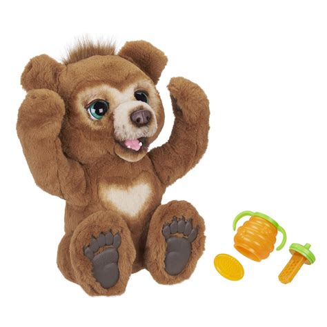 Fur Real Friends Cubby The Curious Bear Interactive Plush Toy, Ages 4 ...