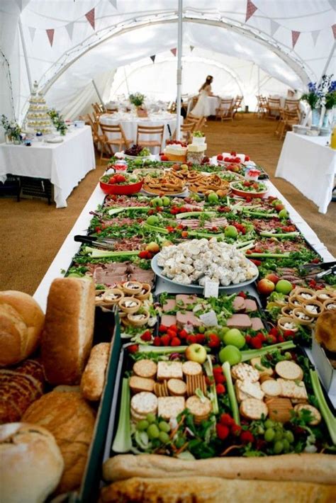 11 Creative Wedding Buffet Ideas to Personalize Your Reception | Buffet ...