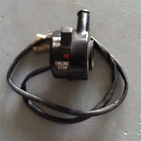 Buy 2001 YAMAHA PW80 PW 80 THROTTLE HOUSING ENGINE STOP RUN SWITCH in ...