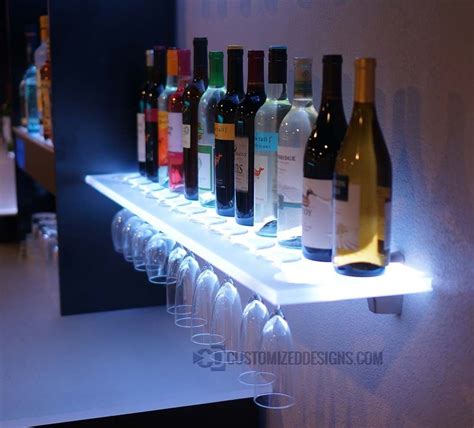 12 Ideas of Led Floating Glass Shelves