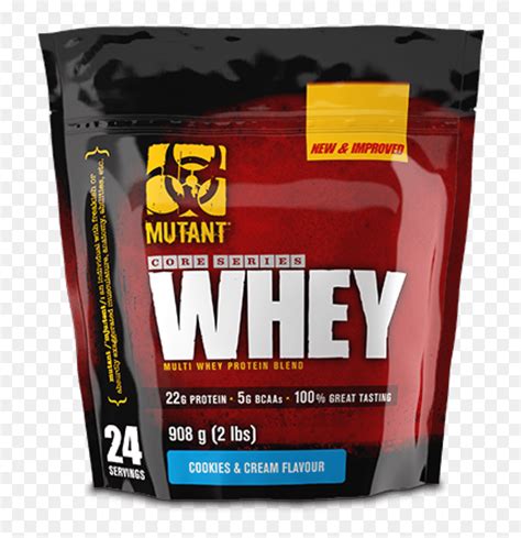 Protein Mutant Whey - Mutant Whey Cookies And Cream, HD Png Download - vhv