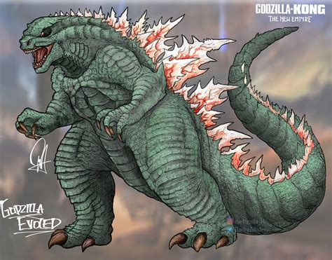 Godzilla Evoled - Godzilla X Kong The New Empire by DarfrenZilla on DeviantArt