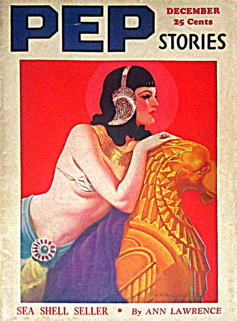 PEP Stories, Dec, 1937 – Fists and .45s!