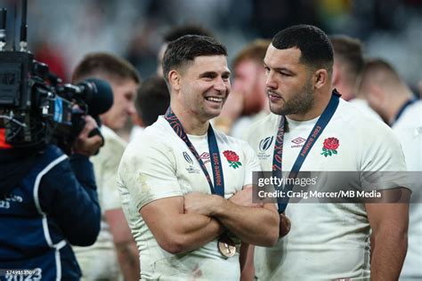 Ben Youngs of England reacts after the Rugby World Cup France 2023... News Photo - Getty Images