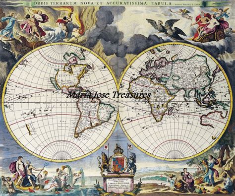 Vintage World Globe Maps Digital Download - Etsy