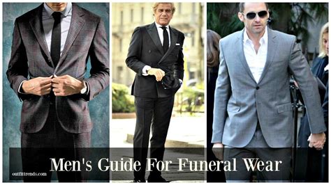 What to Wear to a Funeral - 14 Proper Funeral Men Attire