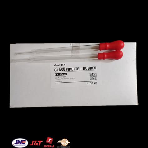 Jual Pipet Tetes Kaca Dot Merah Panjang Merk OneMed | Shopee Indonesia