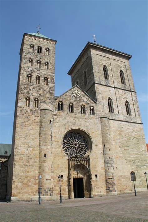 The cathedral in Osnabrück stock photo. Image of lower - 31778360