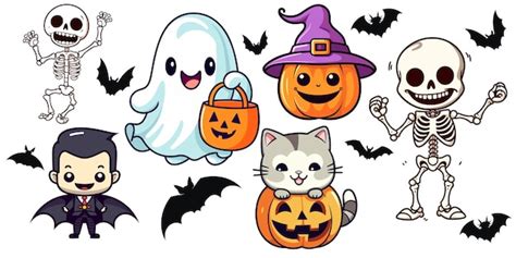 Halloween Clip Art Images - Free Download on Freepik