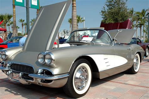 Classic Cars Lined Up Free Stock Photo - Public Domain Pictures