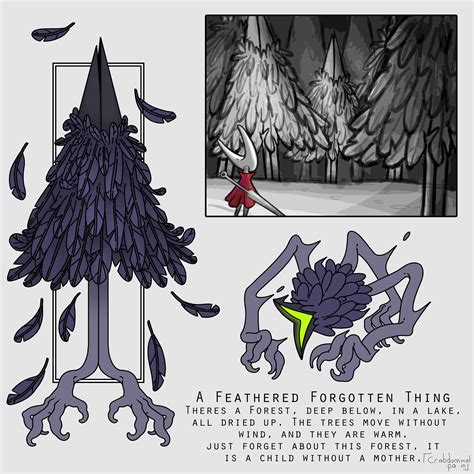 A Feathered, Forgotten Thing (Fan-Made SilkSong enemy) by The Crabyss ...