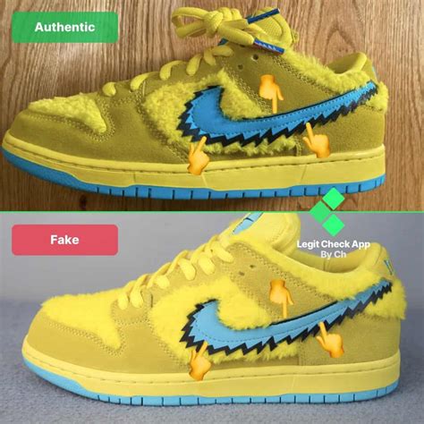 How To Spot Fake Nike SB Dunk Low Grateful Dead Bears (Real Vs Fake Guide) - Legit Check By Ch