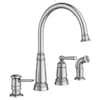 Moen Edison Spot Resist Stainless Single Handle Kitchen Faucet (Soap ...