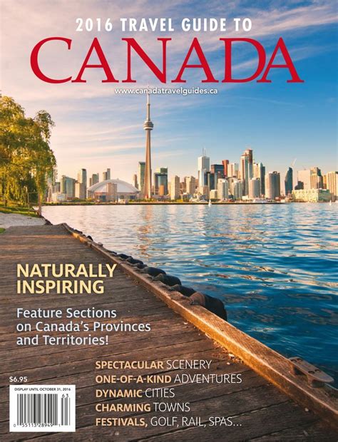 Travel Guide To Canada Magazine (Digital) in 2021 | Travel, Travel ...