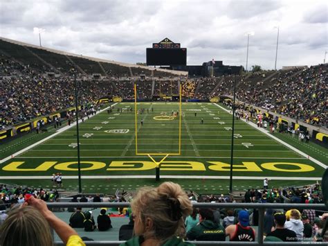 Autzen Stadium Section 21 - RateYourSeats.com