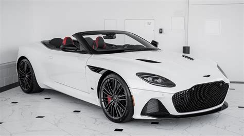 Zenith White On Black/Red 2023 Aston Martin DBS Superleggera Volante - YouTube