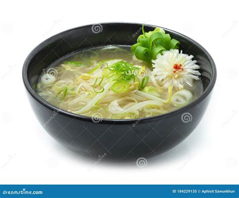 Soybean Sprouts Soup Kongnamul Guk Korean Food Style Stock Image ...