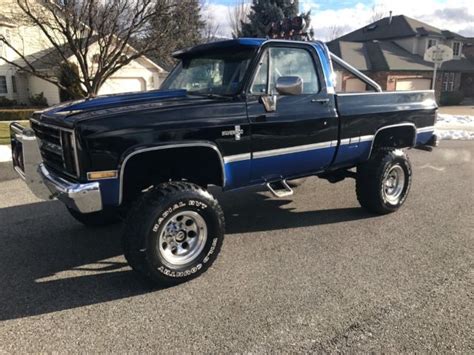 1985 chevy k10 silverado 4x4 big block lifted short bed 3/4 ton suspension 4x4 - Classic ...