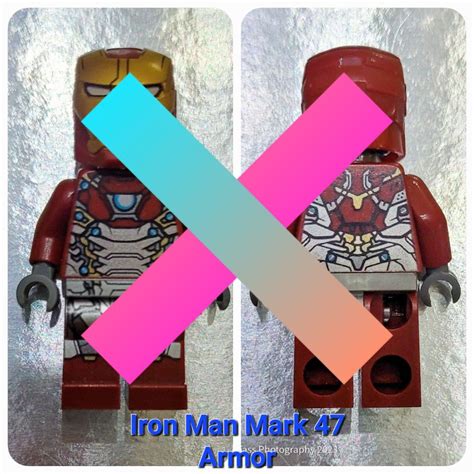 Lego Iron Man Mark 47 & Mark 50 Armor Minifigure, Hobbies & Toys, Toys ...