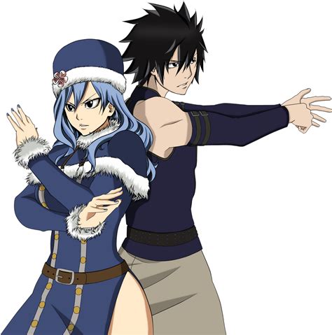 Juvia And Gray by JasmineBlack on DeviantArt