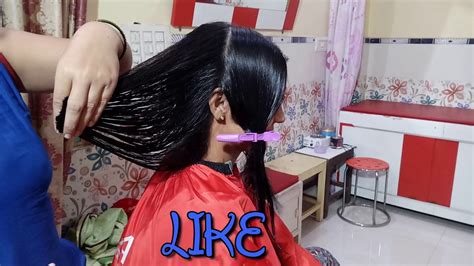 Step Cut For Medium Hairs | Step by Step | Cutting | Hairs | Gayatri Beauty Parlour - YouTube