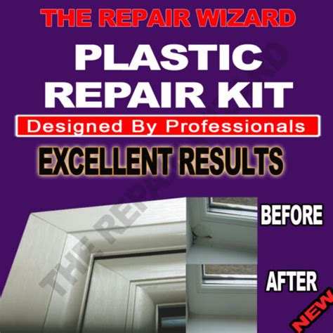 UPVC Door Frame panel Repair Kit,Chips cracked damgd Easy Fix includes sat Paint | eBay