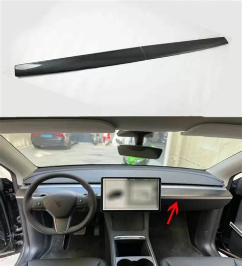 CAR INTERIOR CENTRAL Control Dashboard Panel Trim For Tesla Model Y 2020-2022 $138.87 - PicClick CA