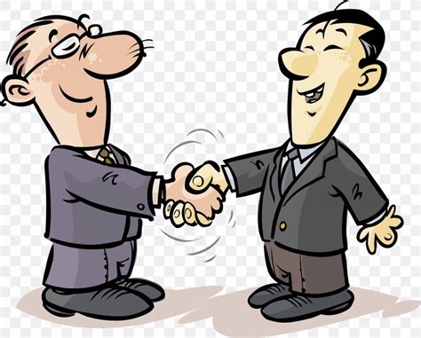 Handshake Cartoon Illustration, PNG, 2000x1611px, Handshake, Animation ...