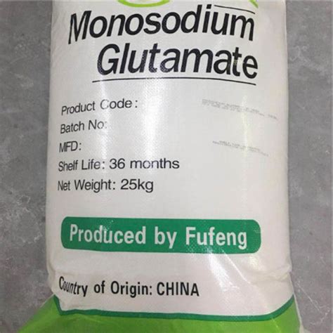 Chinese Brand Msg Seasoning Monosodium Glutamate - China Msg, Seasoning