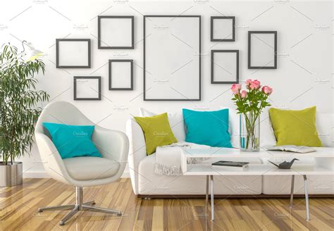 Living room background | Arts & Entertainment Stock Photos ~ Creative ...