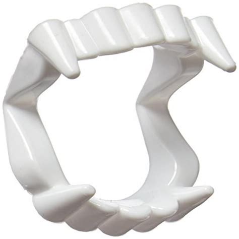 12 White Vampire Fangs, Plastic Teeth, Costume Accessory Party Favors - Walmart.com - Walmart.com