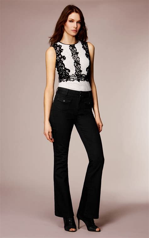 VINTAGE LACE APPLIQUE TOP | Luxury Women's atelier | Lace applique tops ...