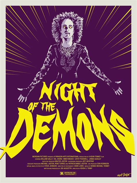 Night Of The Demons | Poster By Mattrobot